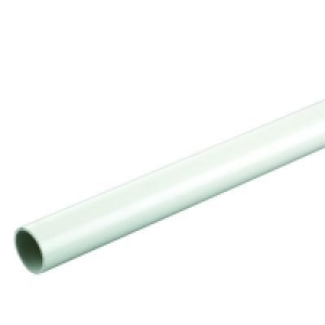 Wickes Round Conduit White 25mmx2m