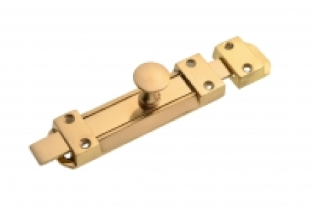 Wickes Flat Tower Bolt Brass Effect 152mm £10.99