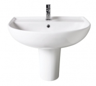 Wickes Renata Round Basin with Semi Pedestal 500mm £200.00