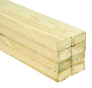 Wickes Treated Roof Batten 25 x 50 x 3600mm Pack 8 &pound;26.99