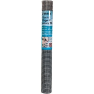 Wickes  Wickes 25mm Garden Cage & Aviary Wire Mesh Galvanised 900mm 