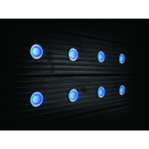 Wickes LED Deck Lights 45mm Blue