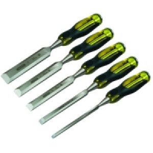 Stanley FM 5 Pce Thru Tang Chisel Set