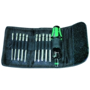 Wera KH41 Screwdriver Bit Set Including Kraftform Handle & P