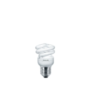 Philips 8W SES Tornado CFL Spiral Bulb £3.99