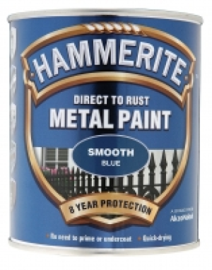 Hammerite Metal Paint Smooth Blue 750ml £19.99