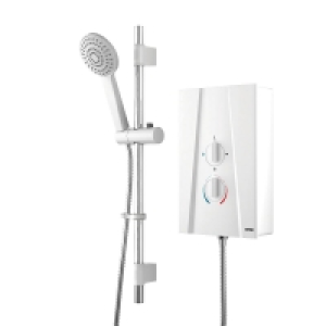 Wickes Hydro Plus Electric Shower White 9.5kW £74.99