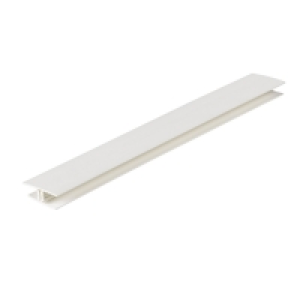 Wickes PVCu Joint Bead White 350 x 10 x 2500mm £2.99