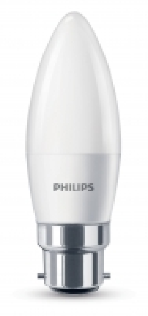 Philips LED Candle BC 40W 2700K £5.99