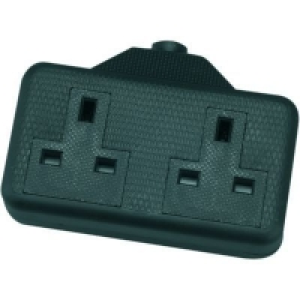 Wickes 13A Rubber Socket 2 Gang £5.35