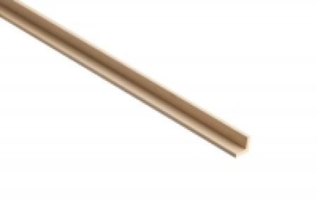 Wickes Light Hardwood Square Corner Moulding 21 x 21 x 2400m