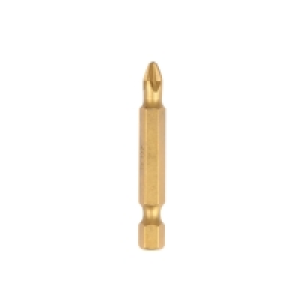 Wickes Titanium Screwdriver Bit Pz NO1 50mm Pack 10 &pound;6.99