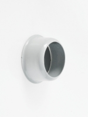 Wickes Concealed Rod Sockets White 25mm 2 Pack £2.19