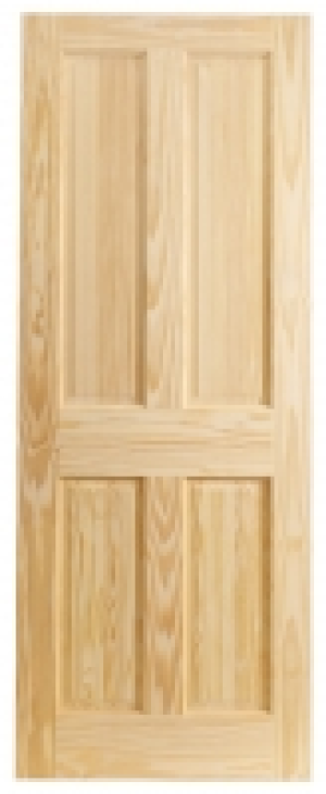 Wickes Skipton Internal Softwood Door Clear Pine 4 Panel 198 £66.99