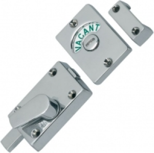 Wickes Bathroom Indicator Bolt Chrome Plated £7.99