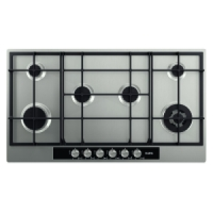 AEG HG956440SM 6 Burner Gas Hob Stainless Steel 900mm £372.00