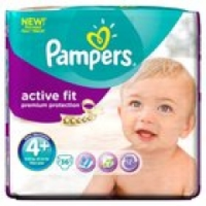 Pampers Active Fit Size 4+ Maxi+ 9-20K