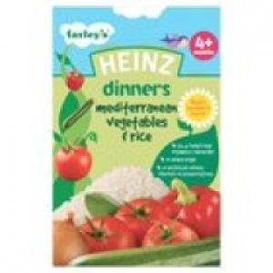 Heinz 4 Mths+ Mediterranean Vegetables & Rice