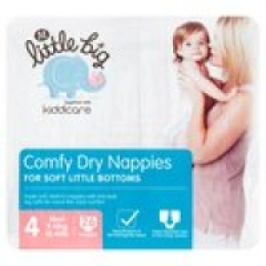 M Little Big Comfy Dry Nappies Size 4 £4.19