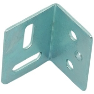 Wickes 25mm Zinc Plated Adjustable Bracket Pack 2