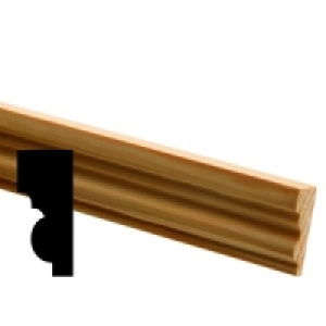 Wickes Pine Base Moulding FB488 8x21x2400mm