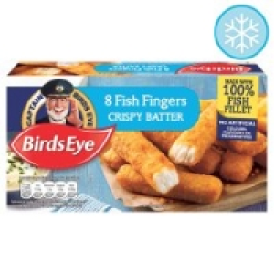 Birds Eye 8 Crispy Batter Fish Fingers 224G £1.20