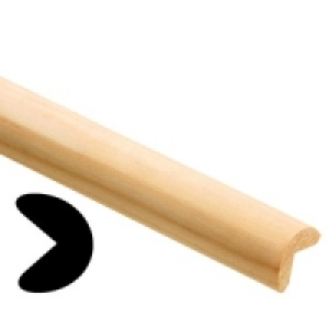 Wickes 6mm Pine Circular Angle Moulding FB1101 2400mm
