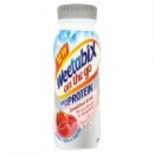 On the Go Strawberry & Raspberry Protein Breakfast Drink £1.00