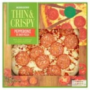 Morrisons Pepperoni Thin & Crispy Pizza £2.00