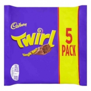 CADBURY TWIRL CHOCOLATE 5 PK £1.00
