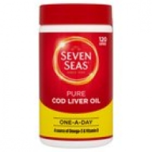 Seven Seas Pure Cod Liver Oil One-a-D