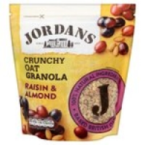 Jordans Crunchy Oat Granola Raisins & Almonds £2.00
