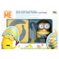 Morrisons  Despicable Me Milk Chocolate Egg Cup And Toast Cut