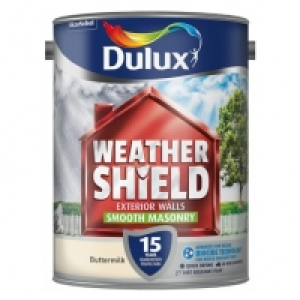 Dulux Weathershield Smooth Masonry Buttermilk 5L