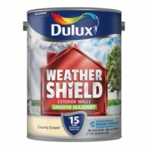 Dulux Weathershield Smooth Masonry County Cream 5L