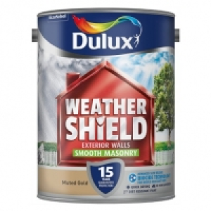 Dulux Weathershield Smooth Masonry Muted Gold 5L