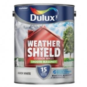 Dulux Weathershield Smooth Masonry Ashen White 5L