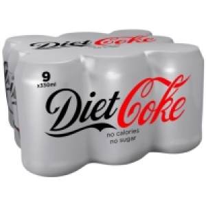Diet Coca-Cola 9 x 330ml