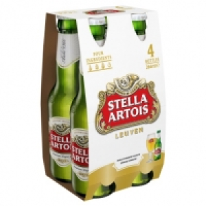 Stella Artois Lager 4 x 284ml