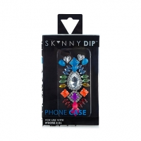 Debenhams Skinnydip Clear embellished iPhone case