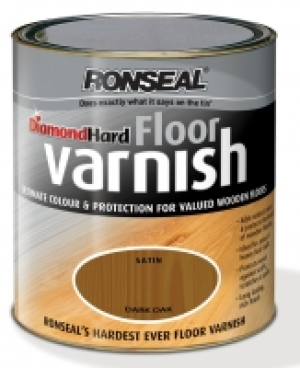 Ronseal Diamond Hard Floor Varnish Dark Oak 2.5L £42.98