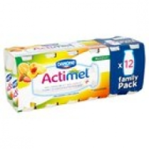 Actimel Multifruit Family Pack Yogurt Dr