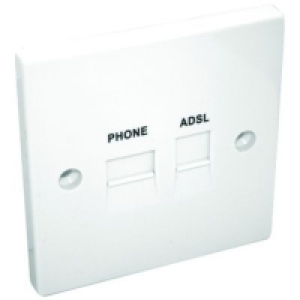 Maxview ADSL & Telephone Flush Extension Socket £9.31