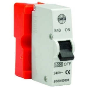 Wylex Type B Plug-In Mini Trip Circuit Breaker 40 Amp