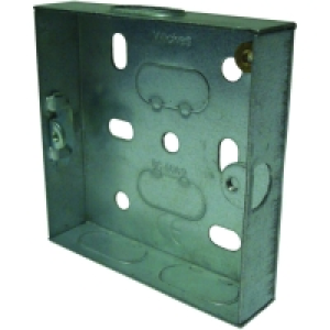 Wickes Metal Box 1 Gang 16mm 6 Pack