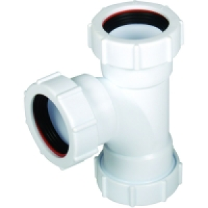 Wickes 40mm Universal Compression Tee £2.39