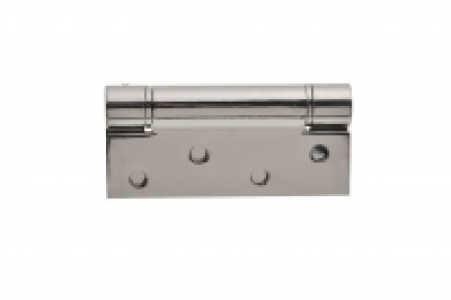 Wickes Adjustable Sprung Self Closing Hinge Polished Stainle