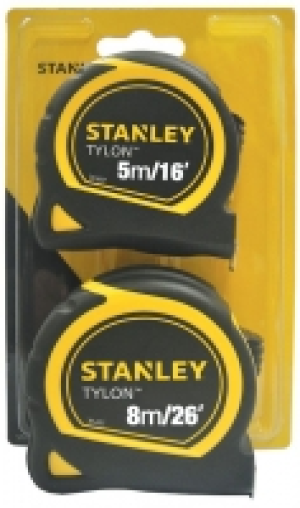 Stanley Tape Measure Twin Pack &pound;12.99