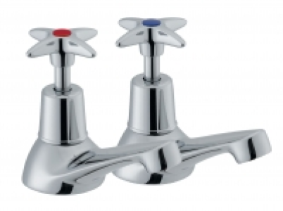 Wickes Trade Plus Bath Taps Chrome £24.99