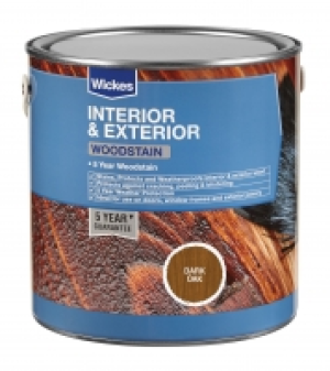 Wickes Professional Woodstain Dark Oak 750ml £12.49